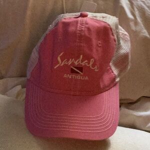 🌴NWT Fun  Sandals Antigua Colorful Unisex Cap Closet Must Have 🌴Closet Must Have